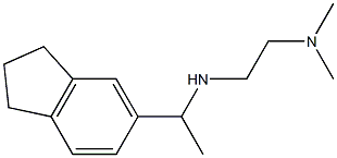 [1-(2,3-dihydro-1H-inden-5-yl)ethyl][2-(dimethylamino)ethyl]amine Structure