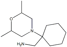[1-(2,6-dimethylmorpholin-4-yl)cyclohexyl]methylamine 구조식 이미지