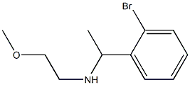 [1-(2-bromophenyl)ethyl](2-methoxyethyl)amine 구조식 이미지