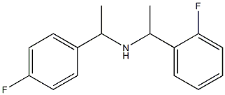 [1-(2-fluorophenyl)ethyl][1-(4-fluorophenyl)ethyl]amine Structure