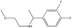 [1-(3,4-difluorophenyl)ethyl](2-methoxyethyl)amine 구조식 이미지