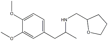 [1-(3,4-dimethoxyphenyl)propan-2-yl](oxolan-2-ylmethyl)amine 구조식 이미지