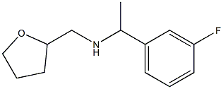 [1-(3-fluorophenyl)ethyl](oxolan-2-ylmethyl)amine Structure