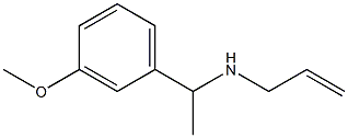 [1-(3-methoxyphenyl)ethyl](prop-2-en-1-yl)amine 구조식 이미지