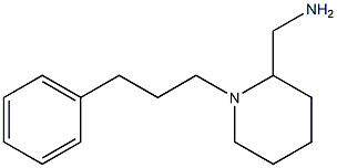 [1-(3-phenylpropyl)piperidin-2-yl]methanamine Structure
