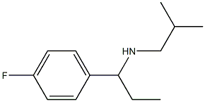 [1-(4-fluorophenyl)propyl](2-methylpropyl)amine 구조식 이미지