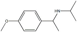 [1-(4-methoxyphenyl)ethyl](propan-2-yl)amine 구조식 이미지