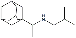 [1-(adamantan-1-yl)ethyl](3-methylbutan-2-yl)amine 구조식 이미지