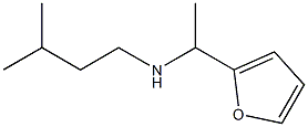 [1-(furan-2-yl)ethyl](3-methylbutyl)amine Structure