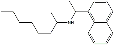 [1-(naphthalen-1-yl)ethyl](octan-2-yl)amine Structure