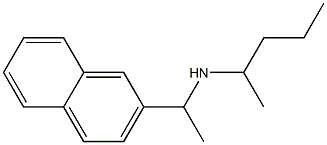 [1-(naphthalen-2-yl)ethyl](pentan-2-yl)amine 구조식 이미지