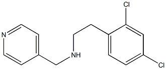[2-(2,4-dichlorophenyl)ethyl](pyridin-4-ylmethyl)amine Structure