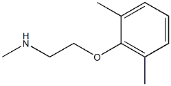[2-(2,6-dimethylphenoxy)ethyl](methyl)amine 구조식 이미지