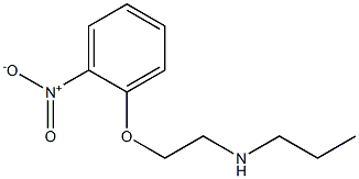 [2-(2-nitrophenoxy)ethyl](propyl)amine Structure