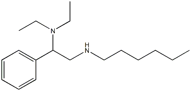 [2-(diethylamino)-2-phenylethyl](hexyl)amine 구조식 이미지