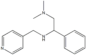 [2-(dimethylamino)-1-phenylethyl](pyridin-4-ylmethyl)amine 구조식 이미지