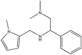 [2-(dimethylamino)-1-phenylethyl][(1-methyl-1H-pyrrol-2-yl)methyl]amine Structure