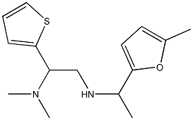 [2-(dimethylamino)-2-(thiophen-2-yl)ethyl][1-(5-methylfuran-2-yl)ethyl]amine Structure