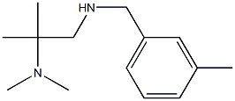 [2-(dimethylamino)-2-methylpropyl][(3-methylphenyl)methyl]amine 구조식 이미지