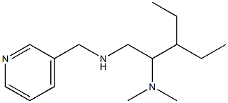 [2-(dimethylamino)-3-ethylpentyl](pyridin-3-ylmethyl)amine Structure