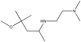 [2-(dimethylamino)ethyl](4-methoxy-4-methylpentan-2-yl)amine Structure