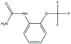 [2-(trifluoromethoxy)phenyl]urea 구조식 이미지