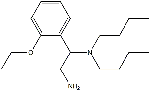 [2-amino-1-(2-ethoxyphenyl)ethyl]dibutylamine 구조식 이미지