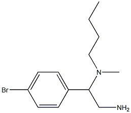 [2-amino-1-(4-bromophenyl)ethyl](butyl)methylamine 구조식 이미지