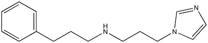[3-(1H-imidazol-1-yl)propyl](3-phenylpropyl)amine 구조식 이미지