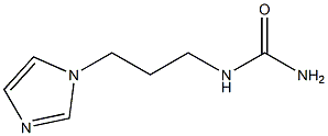 [3-(1H-imidazol-1-yl)propyl]urea 구조식 이미지