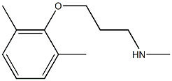 [3-(2,6-dimethylphenoxy)propyl](methyl)amine Structure