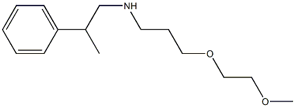 [3-(2-methoxyethoxy)propyl](2-phenylpropyl)amine 구조식 이미지