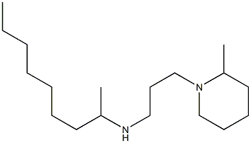 [3-(2-methylpiperidin-1-yl)propyl](nonan-2-yl)amine Structure