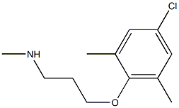 [3-(4-chloro-2,6-dimethylphenoxy)propyl](methyl)amine 구조식 이미지