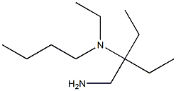 [3-(aminomethyl)pentan-3-yl](butyl)ethylamine 구조식 이미지