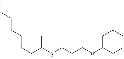 [3-(cyclohexyloxy)propyl](nonan-2-yl)amine Structure