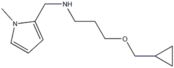 [3-(cyclopropylmethoxy)propyl][(1-methyl-1H-pyrrol-2-yl)methyl]amine Structure