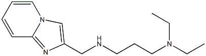 [3-(diethylamino)propyl]({imidazo[1,2-a]pyridin-2-ylmethyl})amine 구조식 이미지