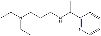 [3-(diethylamino)propyl][1-(pyridin-2-yl)ethyl]amine 구조식 이미지