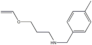 [3-(ethenyloxy)propyl][(4-methylphenyl)methyl]amine 구조식 이미지