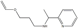 [3-(ethenyloxy)propyl][1-(pyridin-2-yl)ethyl]amine 구조식 이미지