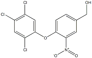 [3-nitro-4-(2,4,5-trichlorophenoxy)phenyl]methanol Structure