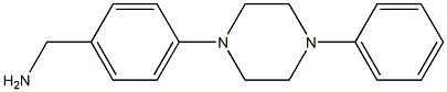 [4-(4-phenylpiperazin-1-yl)phenyl]methanamine 구조식 이미지