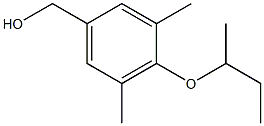 [4-(butan-2-yloxy)-3,5-dimethylphenyl]methanol Structure