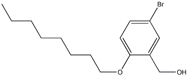 [5-bromo-2-(octyloxy)phenyl]methanol 구조식 이미지