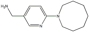 [6-(azocan-1-yl)pyridin-3-yl]methanamine Structure