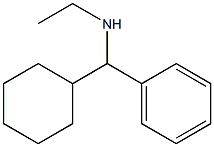 [cyclohexyl(phenyl)methyl](ethyl)amine Structure