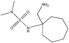 {1-[(dimethylsulfamoyl)amino]cycloheptyl}methanamine Structure