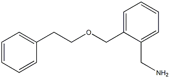 {2-[(2-phenylethoxy)methyl]phenyl}methanamine 구조식 이미지