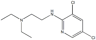 {2-[(3,5-dichloropyridin-2-yl)amino]ethyl}diethylamine Structure